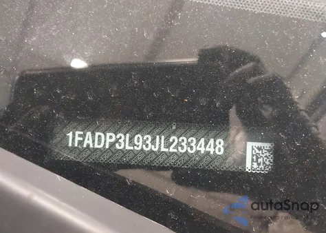 2018 Ford Focus St из США, поврежденный, VIN 1FADP3L93JL233448